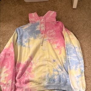 Tie-Dye Hoodie Sweatshirt